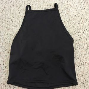 Black Kortni Jeane Swim Top